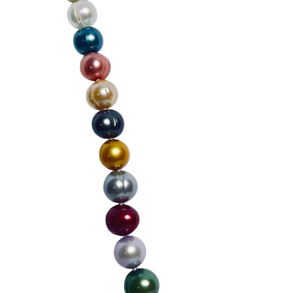 Honora Bold Colors Graduated Freshwater Baroque Pearl Necklace (6040) - Picture 2 of 9